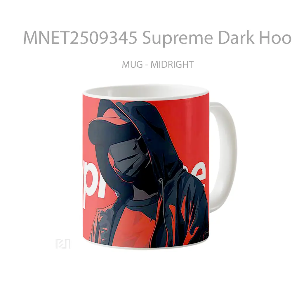 Supreme Dark Hoodie Fashion Mug MNET2509345 - All-side / Desain