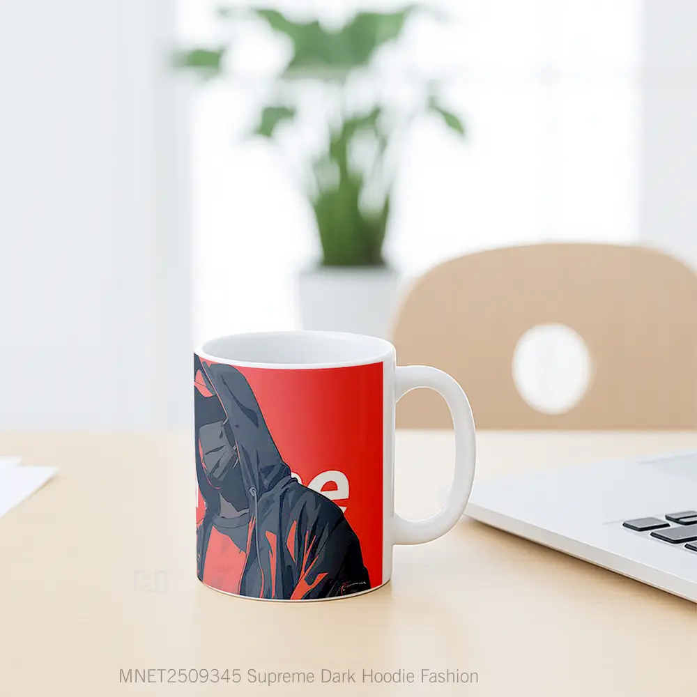 Supreme Dark Hoodie Fashion Mug MNET2509345 - All-side / Desain