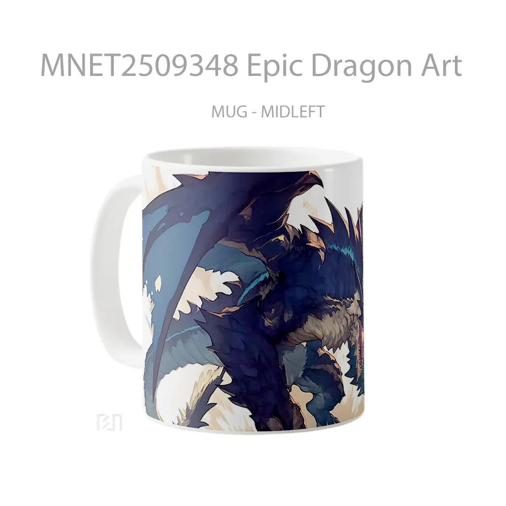 Epic Dragon Art Mug MNET2509348 - All-side / Desain