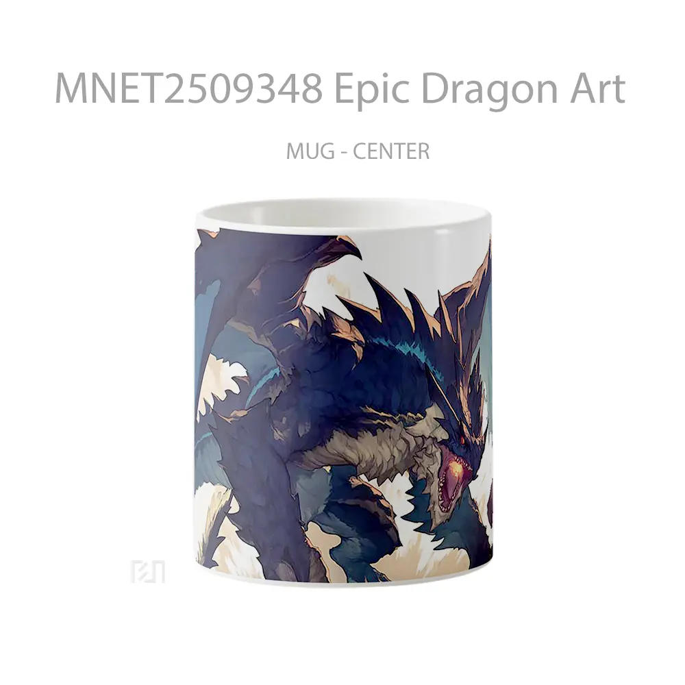 Epic Dragon Art Mug MNET2509348 - All-side / Desain