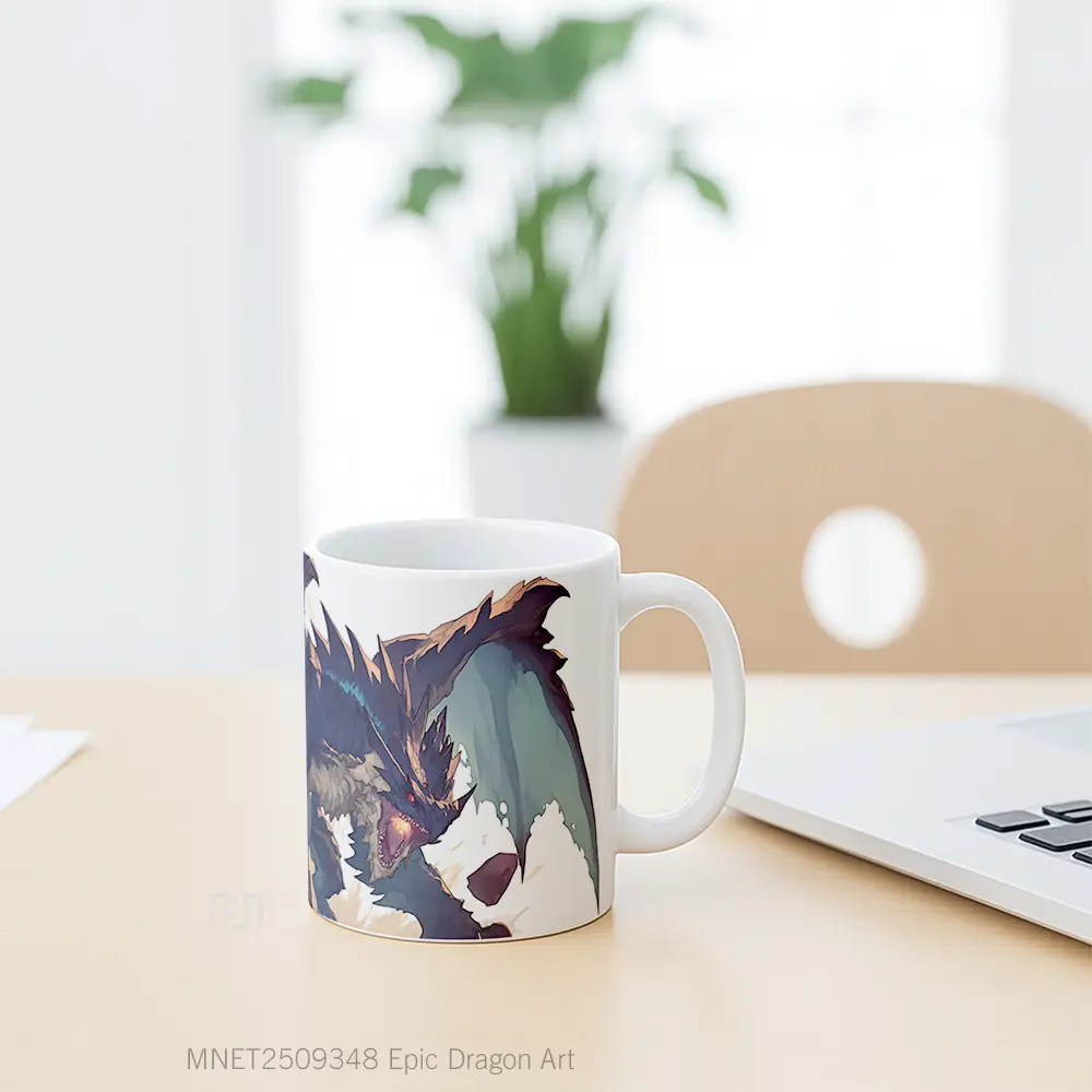 Epic Dragon Art Mug MNET2509348 - All-side / Desain