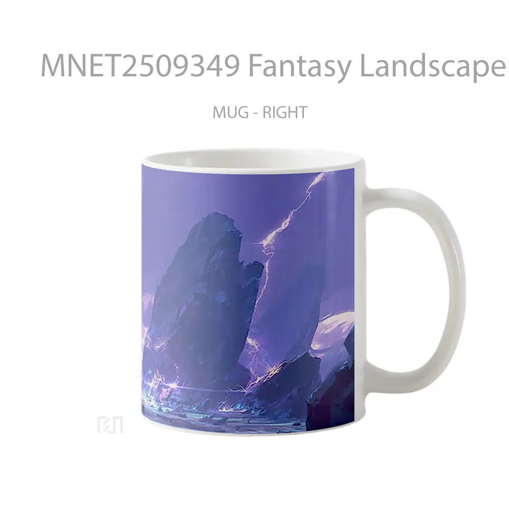 Fantasy Landscape Storm Magic Mug MNET2509349
