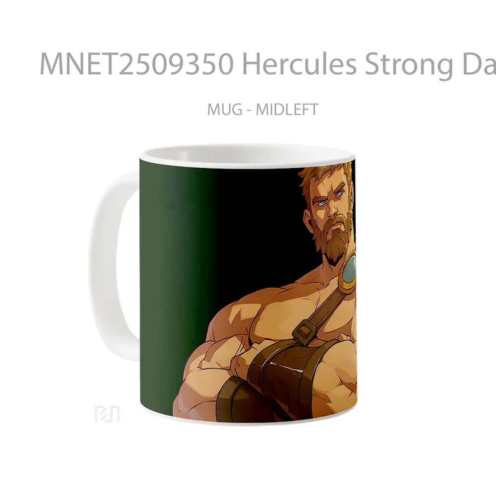 Hercules Strong Dark Mug MNET2509350 - All-side / Desain