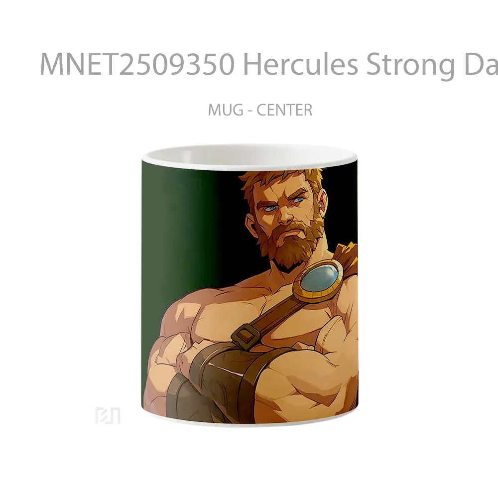Hercules Strong Dark Mug MNET2509350 - All-side / Desain