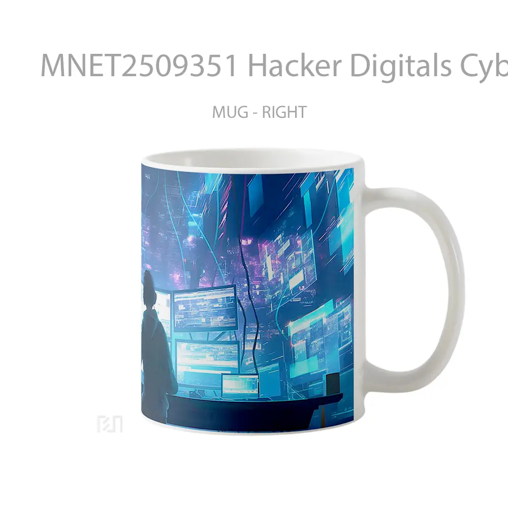 Hacker Digitals Cyberpunk Mug MNET2509351