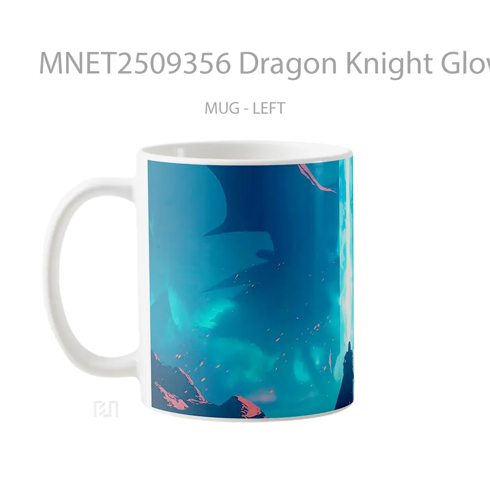 Dragon Knight Glowing Pillar Mug MNET2509356 - All-side / Desain