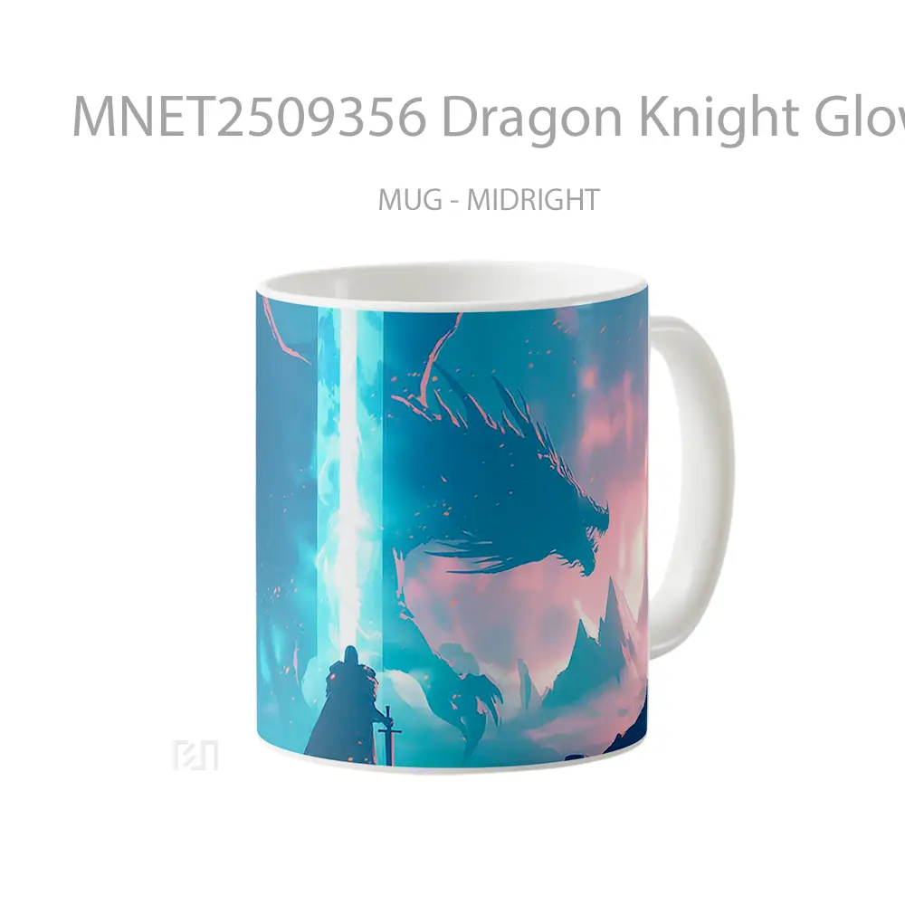 Dragon Knight Glowing Pillar Mug MNET2509356 - All-side / Desain