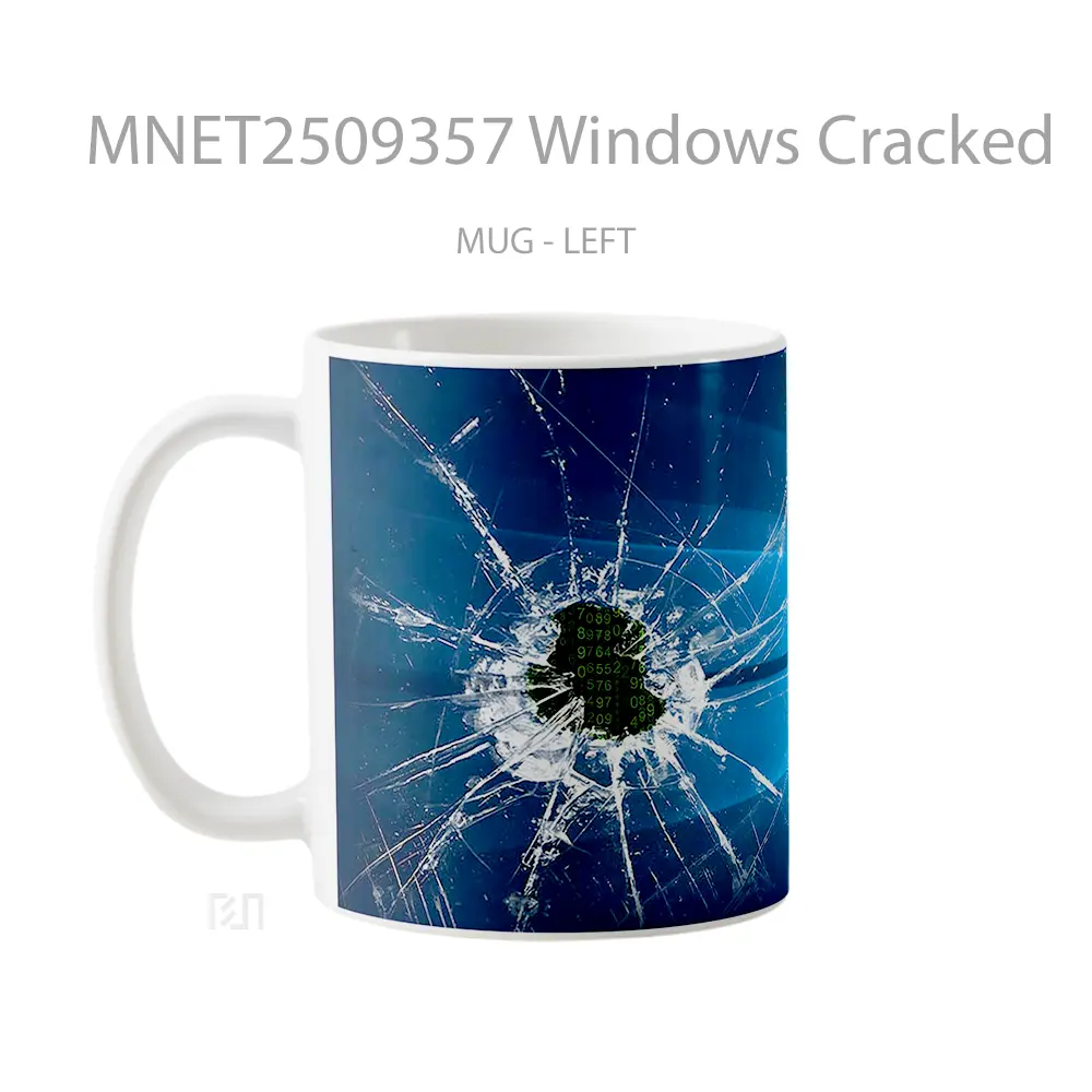 Windows Cracked Mug MNET2509357 - All-side / Desain