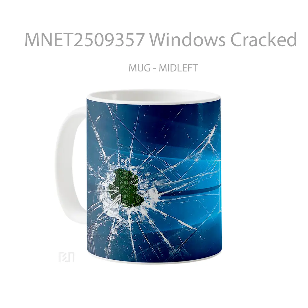 Windows Cracked Mug MNET2509357 - All-side / Desain