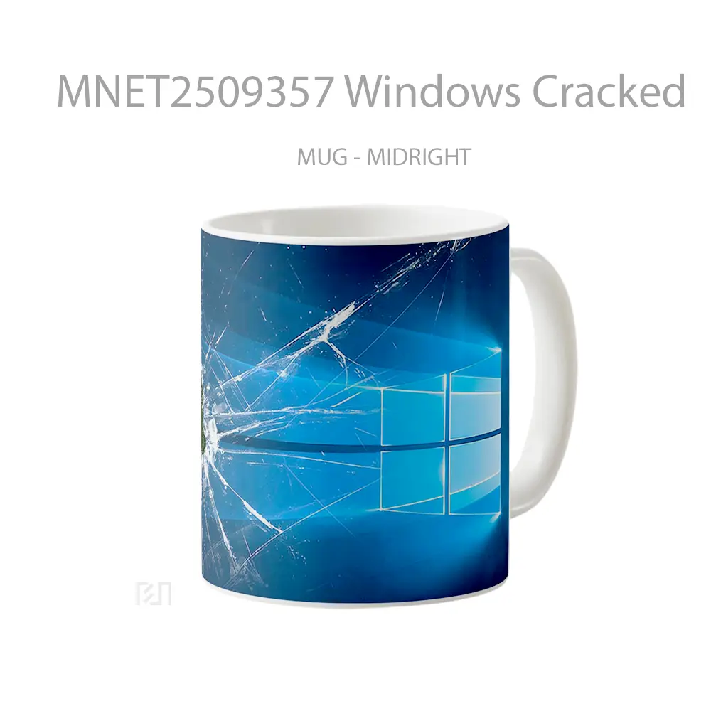 Windows Cracked Mug MNET2509357 - All-side / Desain