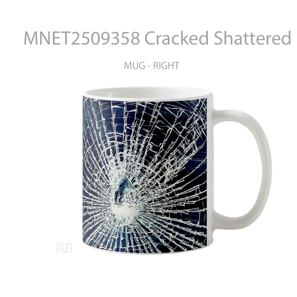 Cracked Shattered Effect Mug MNET2509358