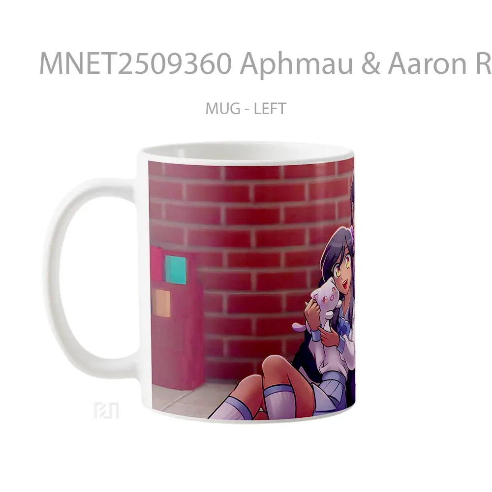Aphmau & Aaron Romantic Anime Mug MNET2509360 - All-side / Desain