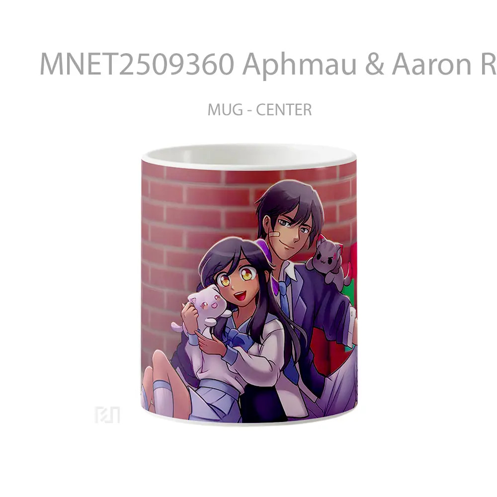 Aphmau & Aaron Romantic Anime Mug MNET2509360 - All-side / Desain