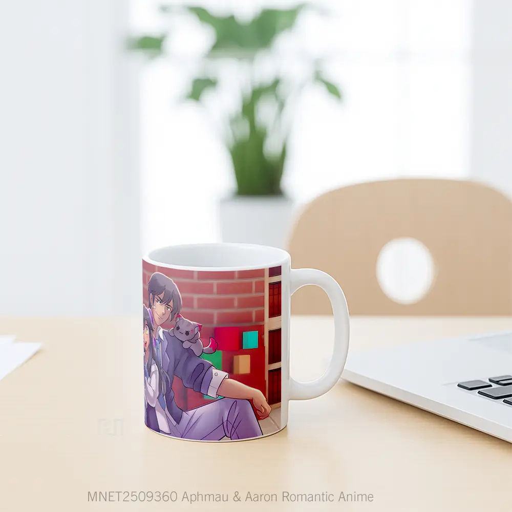 Aphmau & Aaron Romantic Anime Mug MNET2509360 - All-side / Desain