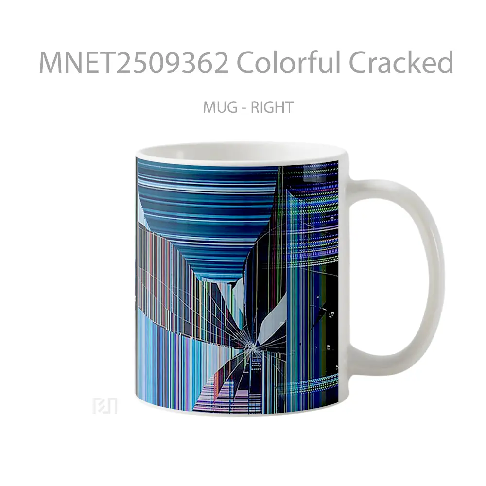 Colorful Cracked Mug MNET2509362