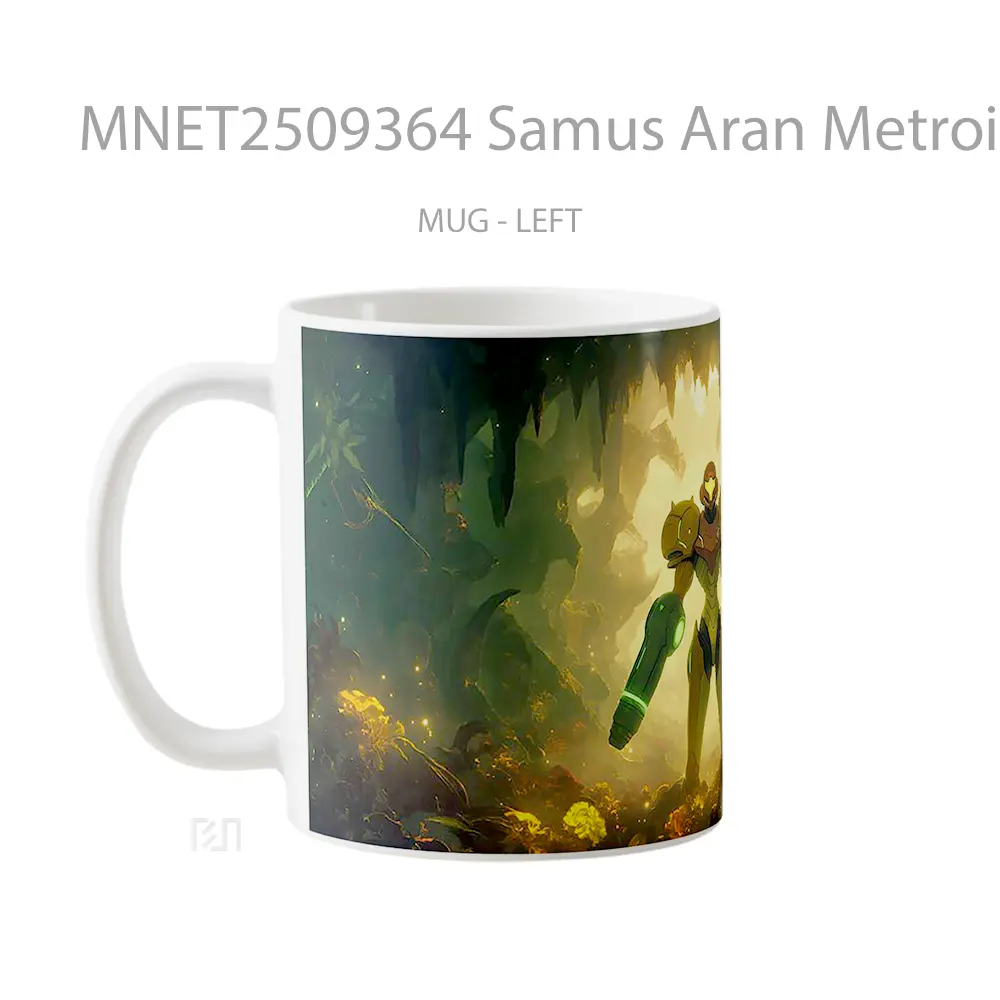 Samus Aran Metroid Cave Glow Mug MNET2509364 - All-side / Desain