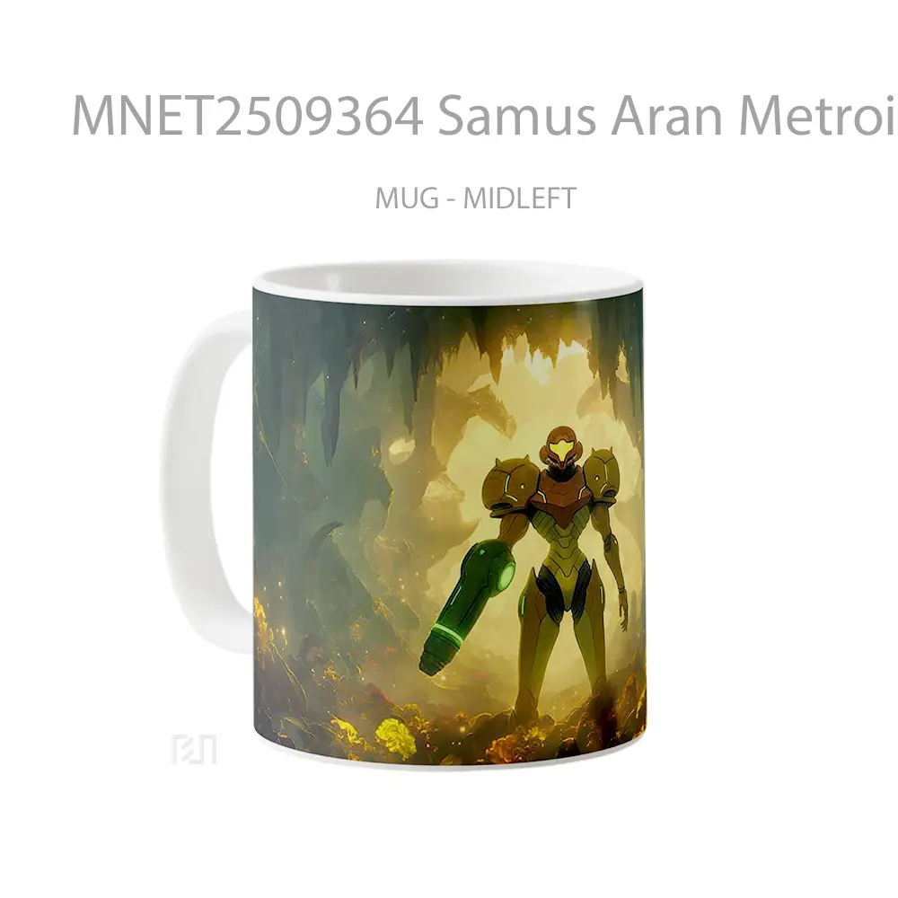 Samus Aran Metroid Cave Glow Mug MNET2509364 - All-side / Desain
