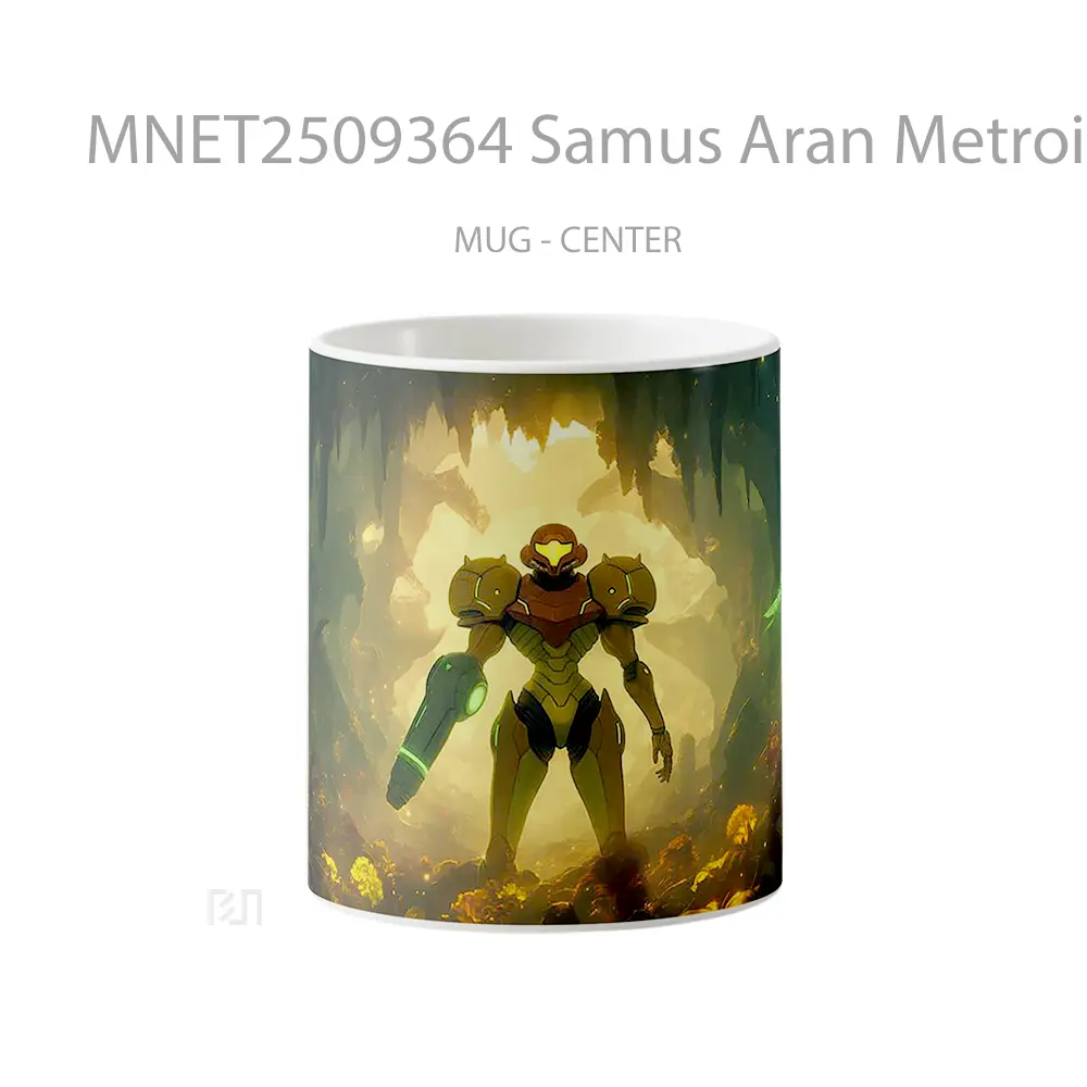 Samus Aran Metroid Cave Glow Mug MNET2509364 - All-side / Desain