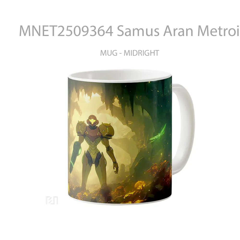 Samus Aran Metroid Cave Glow Mug MNET2509364 - All-side / Desain