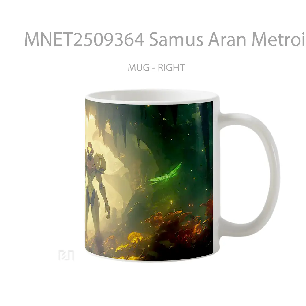 Samus Aran Metroid Cave Glow Mug MNET2509364