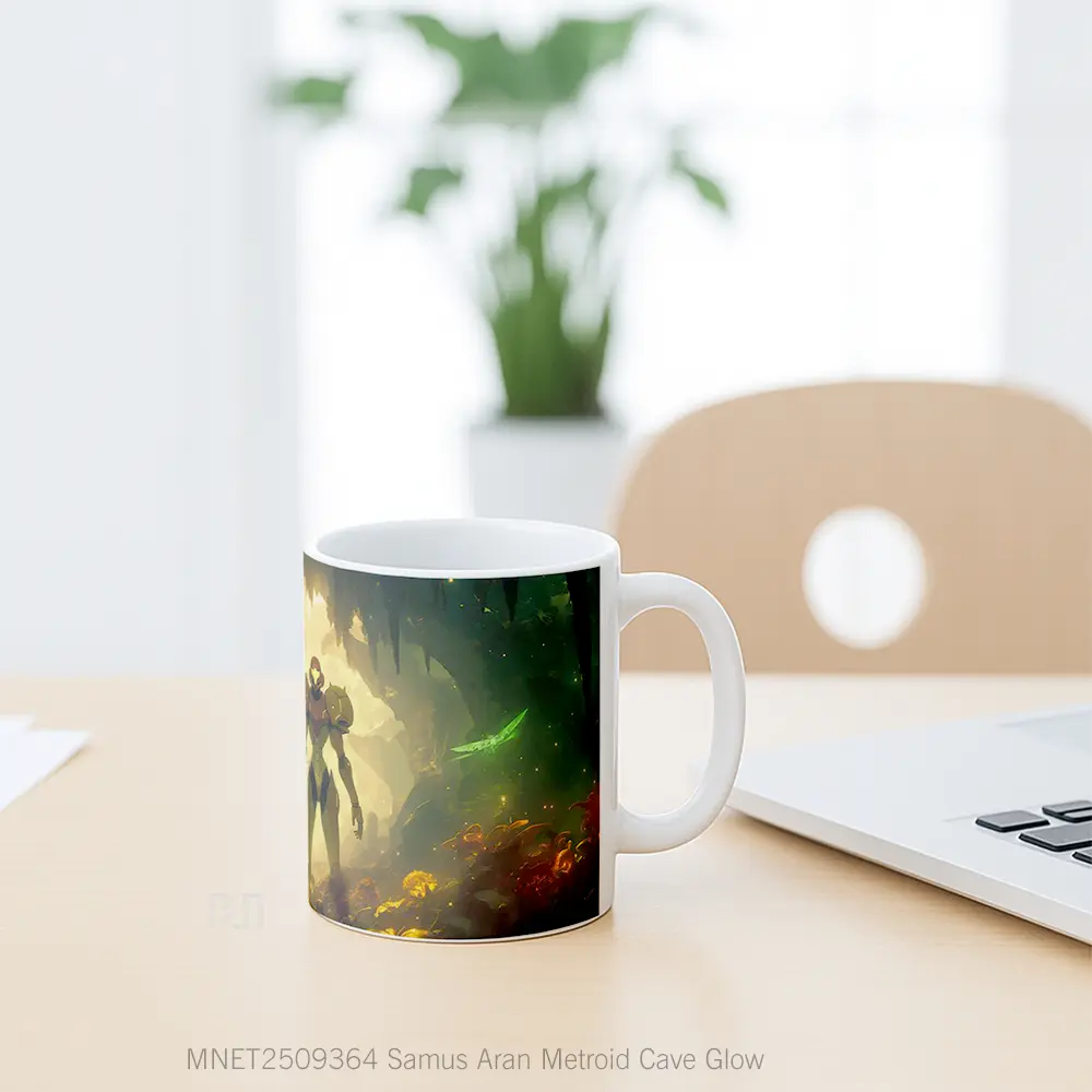 Samus Aran Metroid Cave Glow Mug MNET2509364 - All-side / Desain