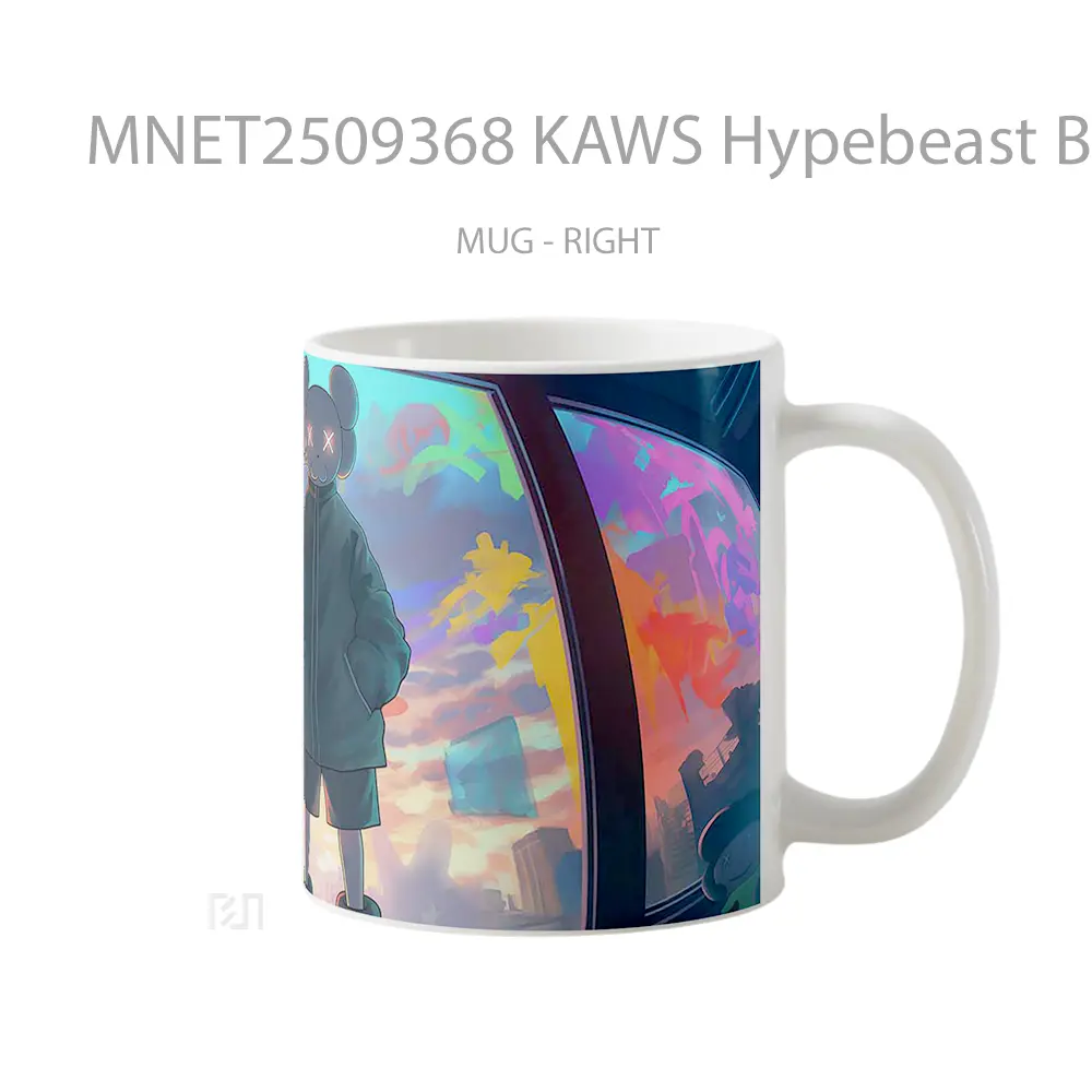 Kaws Hypebeast Blurred Neon Mug MNET2509368