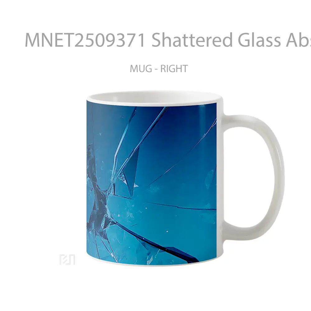 Shattered Glass Abstract Mug MNET2509371