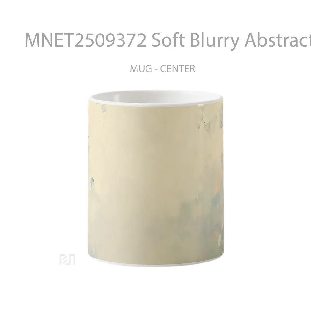 Soft Blurry Abstract Painting Mug MNET2509372 - All-side / Desain