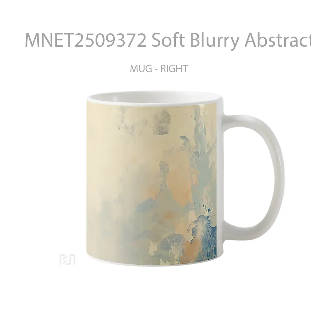 Soft Blurry Abstract Painting Mug MNET2509372