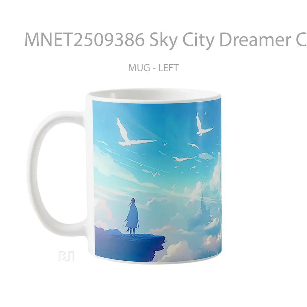 Sky City Dreamer Cloudscape Mug MNET2509386 - All-side / Desain