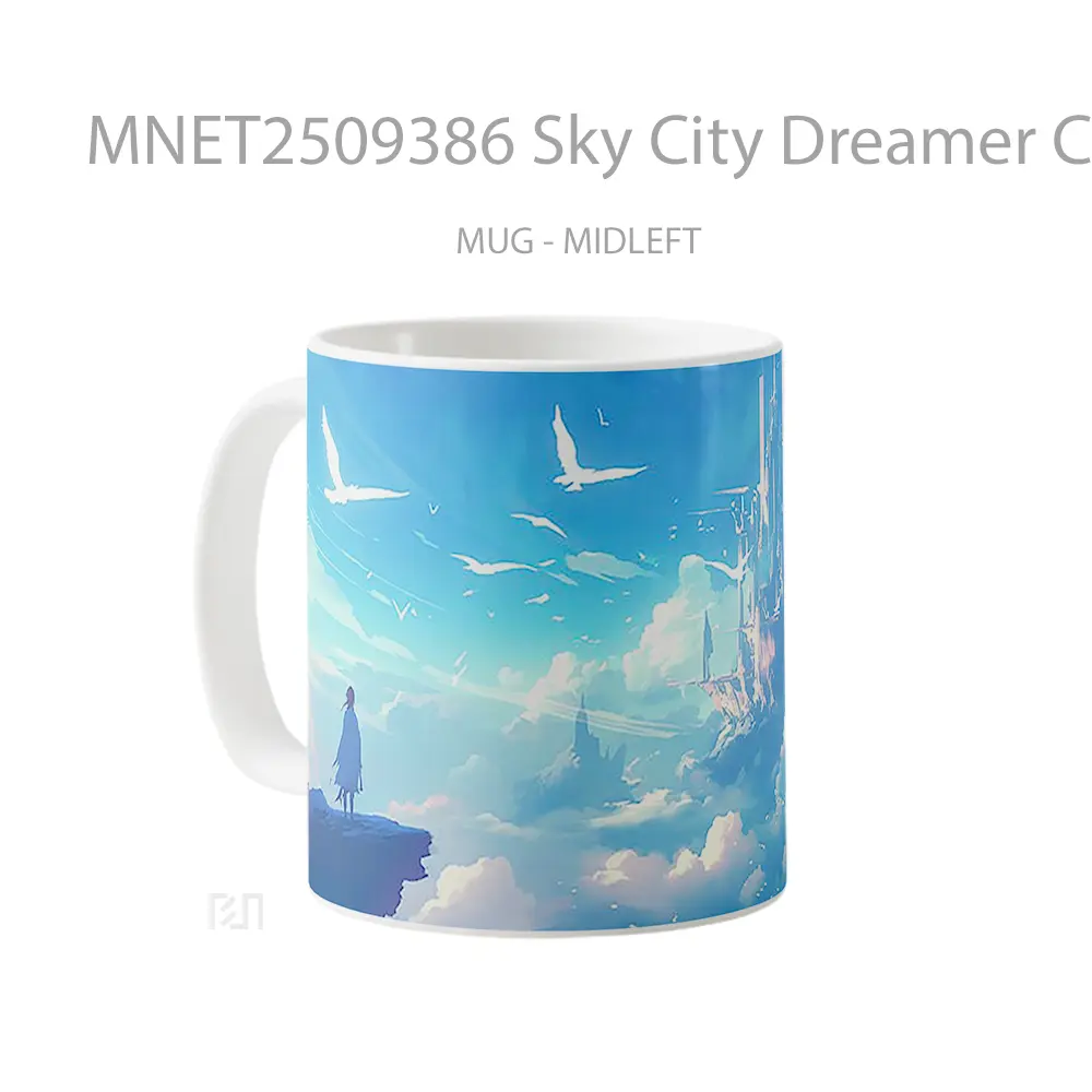 Sky City Dreamer Cloudscape Mug MNET2509386 - All-side / Desain