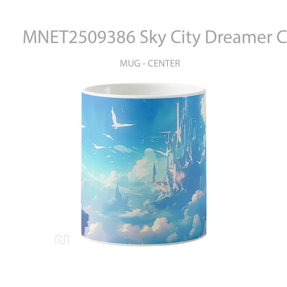Sky City Dreamer Cloudscape Mug MNET2509386 - All-side / Desain