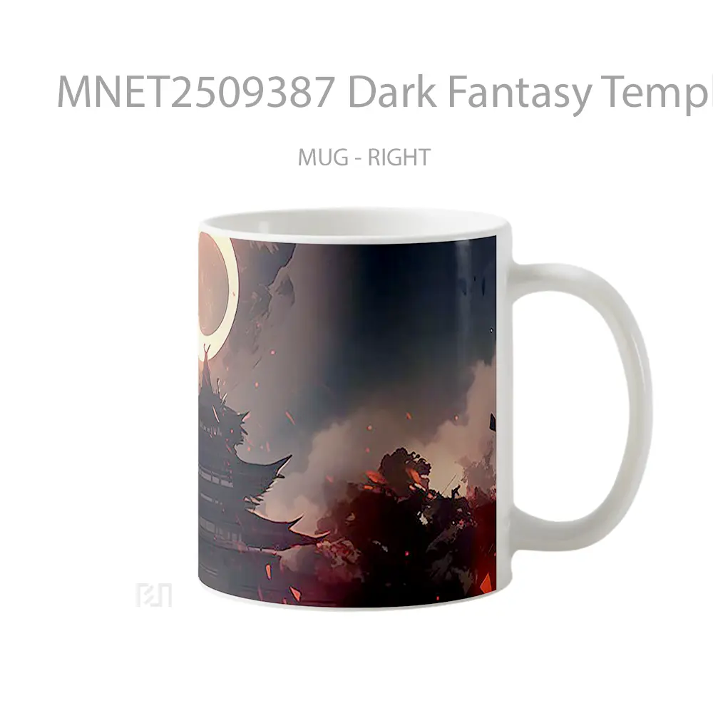 Dark Fantasy Temple Eclipse Mug MNET2509387