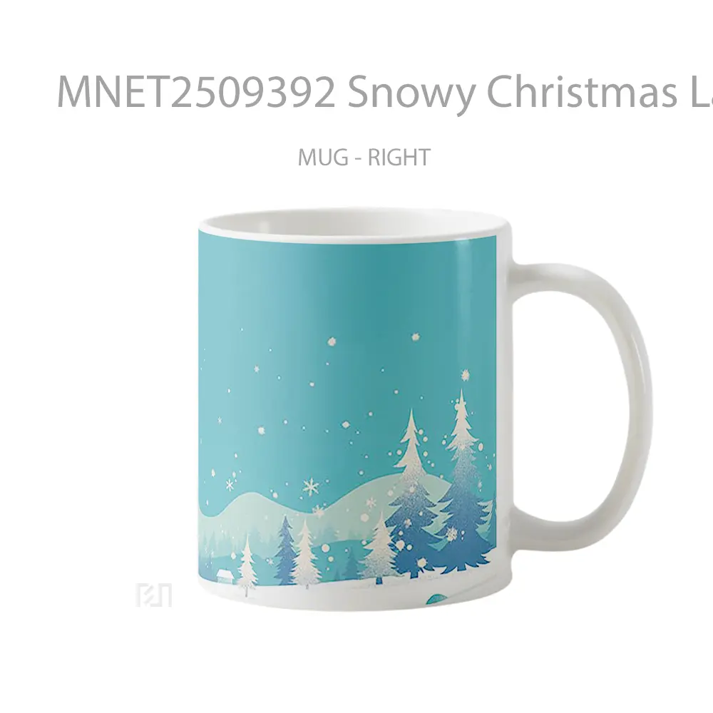 Snowy Christmas Landscape Mug MNET2509392