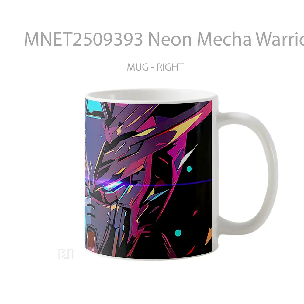 Neon Mecha Warrior Mug MNET2509393