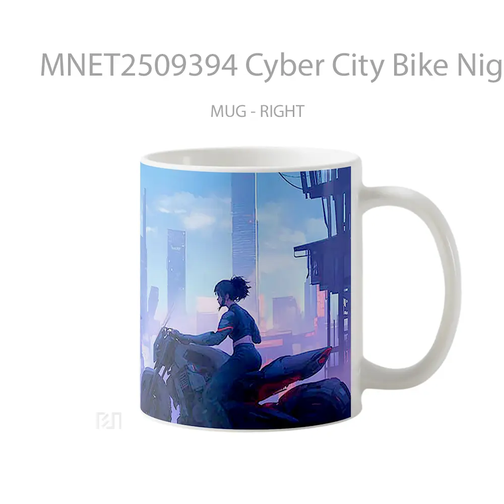 Cyber City Bike Night Mug MNET2509394