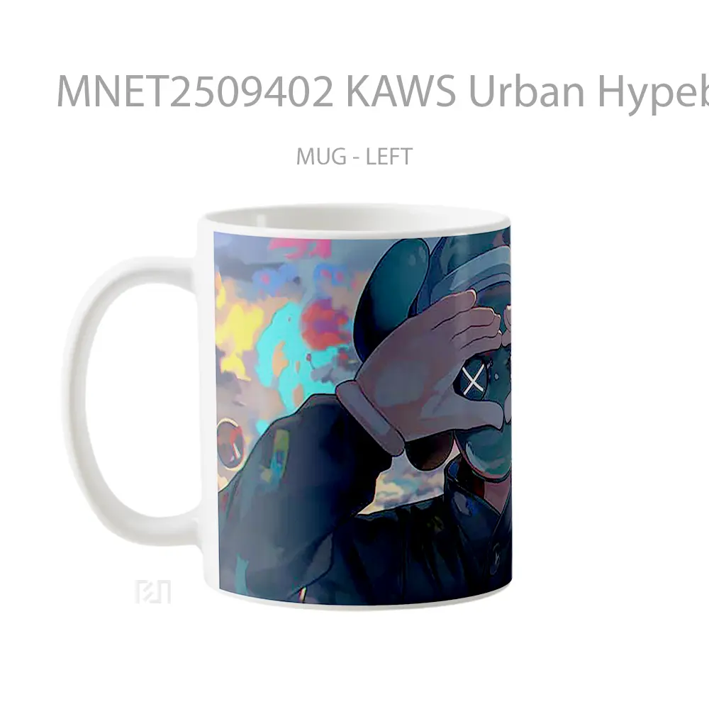 Kaws Urban Hypebeast Mug MNET2509402 - All-side / Desain