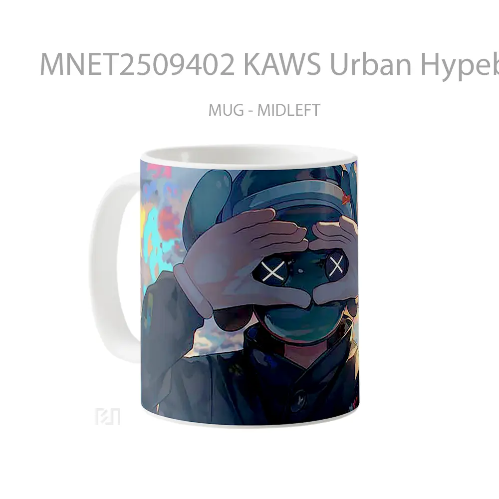 Kaws Urban Hypebeast Mug MNET2509402 - All-side / Desain