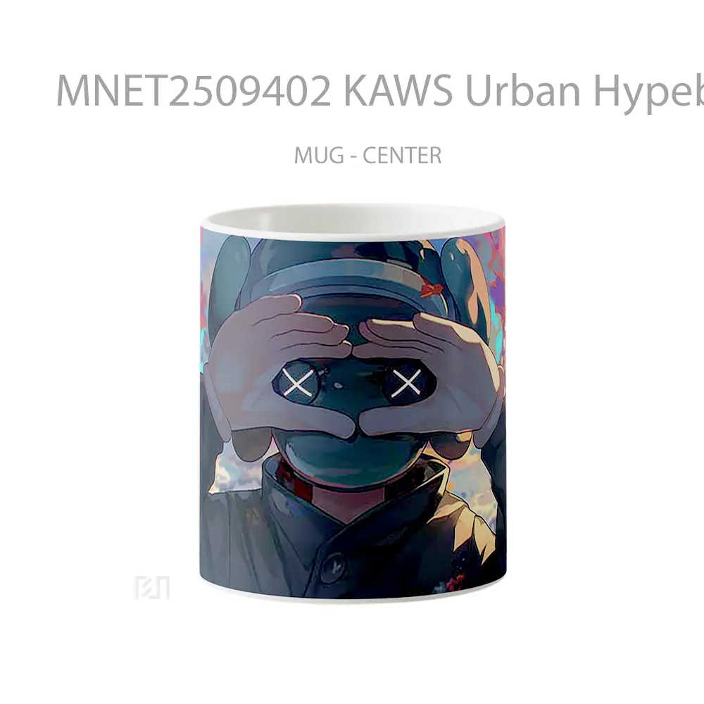 Kaws Urban Hypebeast Mug MNET2509402 - All-side / Desain