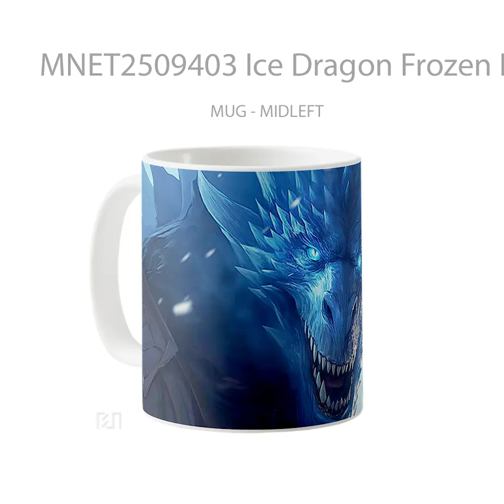Ice Dragon Frozen King Mug MNET2509403 - All-side / Desain