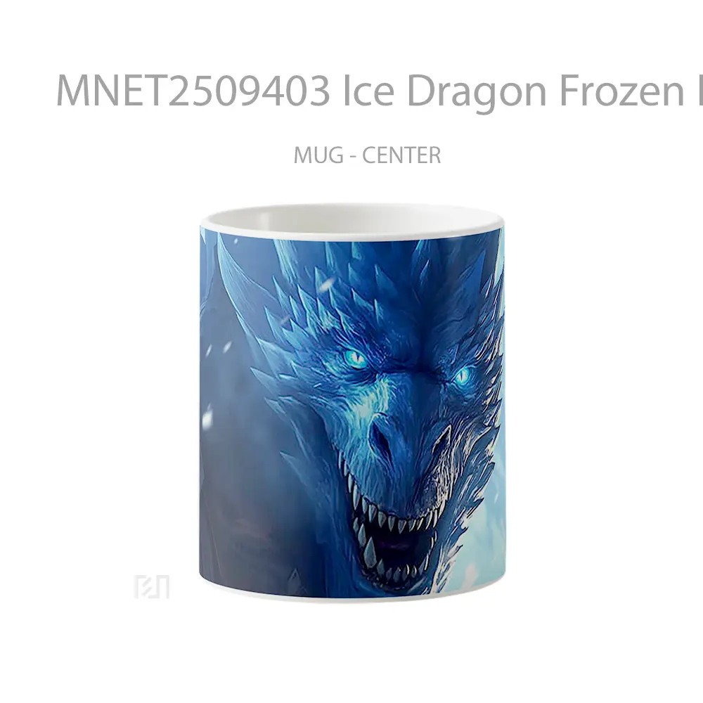 Ice Dragon Frozen King Mug MNET2509403 - All-side / Desain