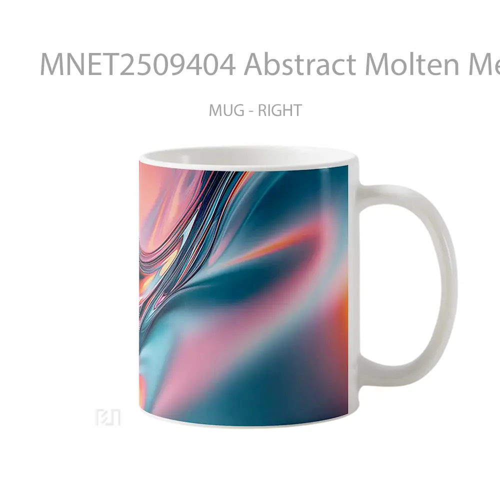 Abstract Molten Metal Mug MNET2509404