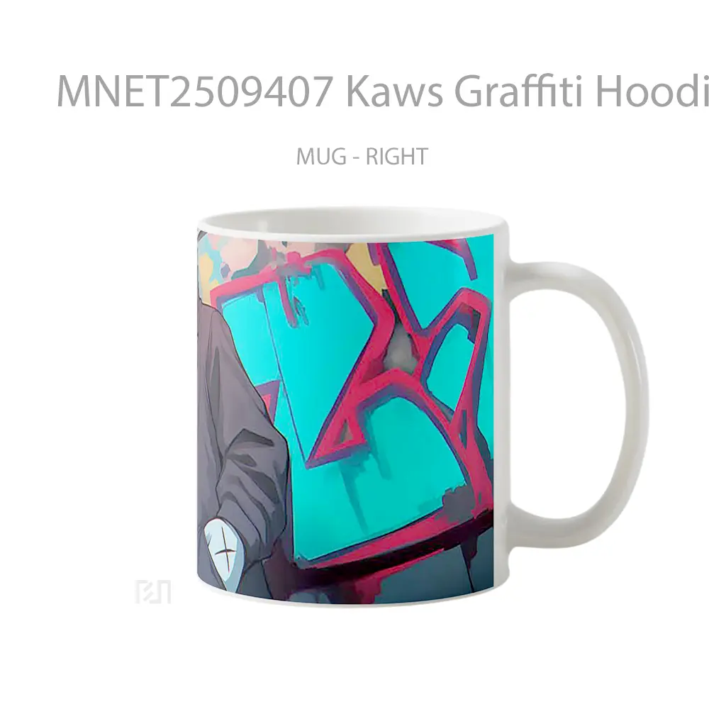 Kaws Graffiti Hoodie Mug MNET2509407