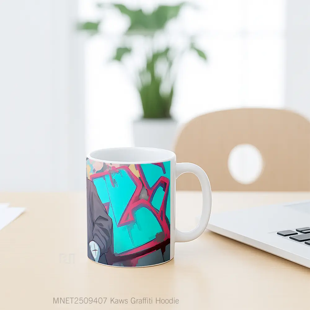 Kaws Graffiti Hoodie Mug MNET2509407 - All-side / Desain