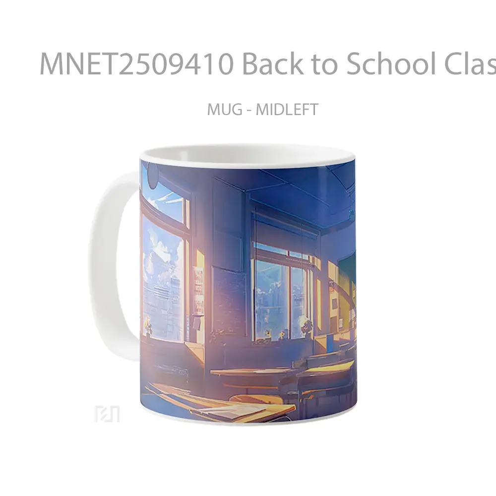 Back To School Classroom Mug MNET2509410 - All-side / Desain