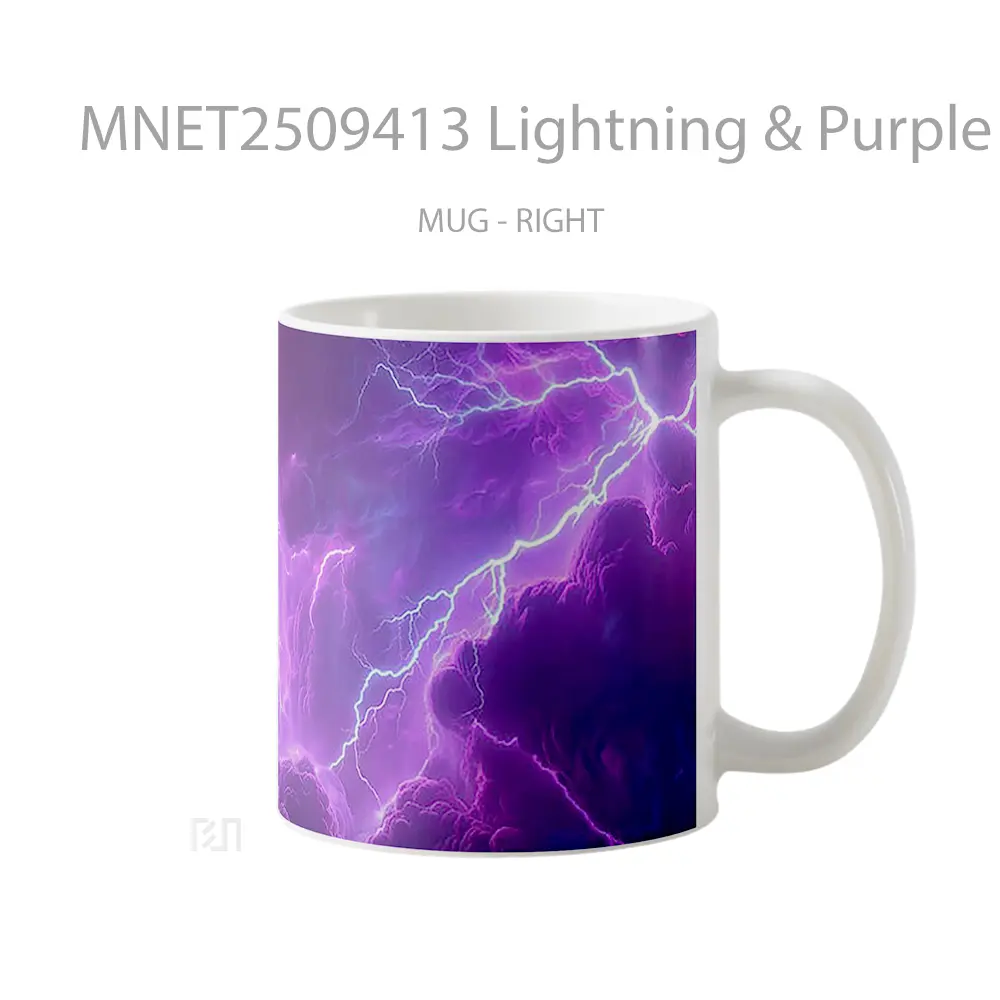 Lightning & Purple Clouds Mug MNET2509413