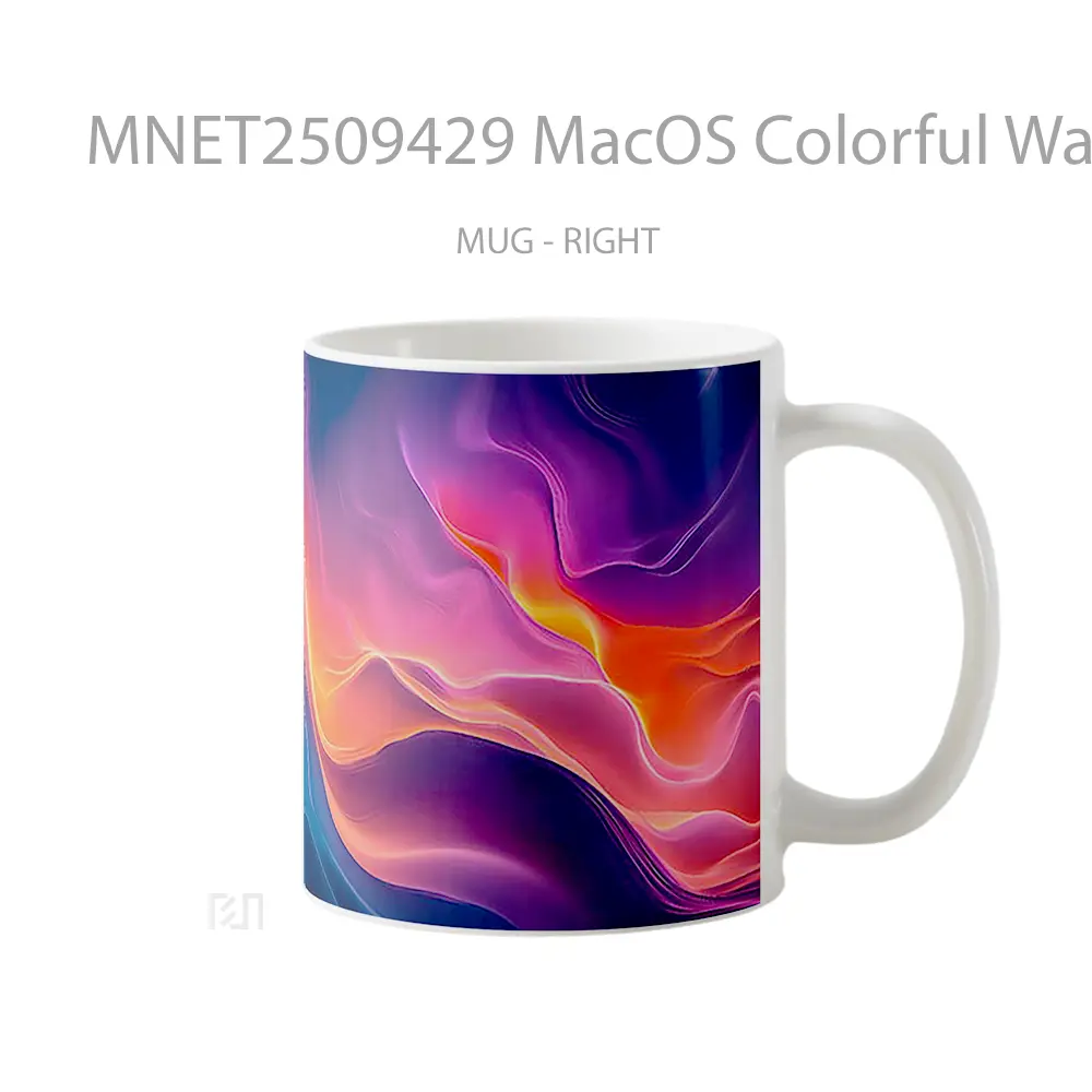 Macos Colorful Wave Mug MNET2509429