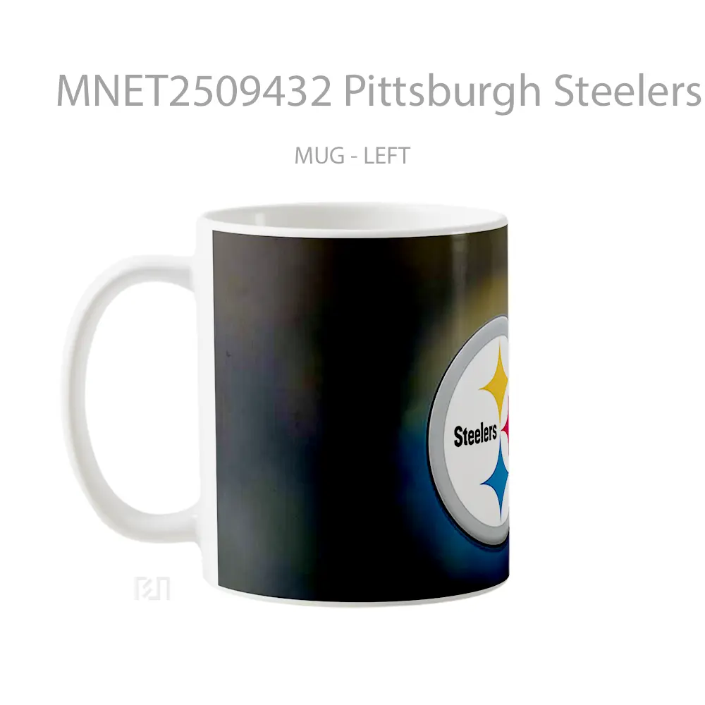 Pittsburgh Steelers Logo Dark Mug MNET2509432 - All-side / Desain