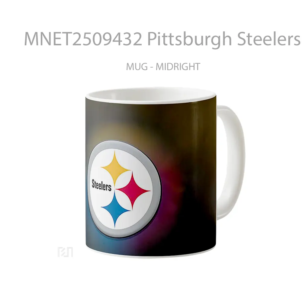 Pittsburgh Steelers Logo Dark Mug MNET2509432 - All-side / Desain