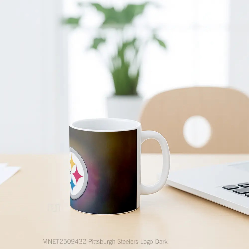 Pittsburgh Steelers Logo Dark Mug MNET2509432 - All-side / Desain